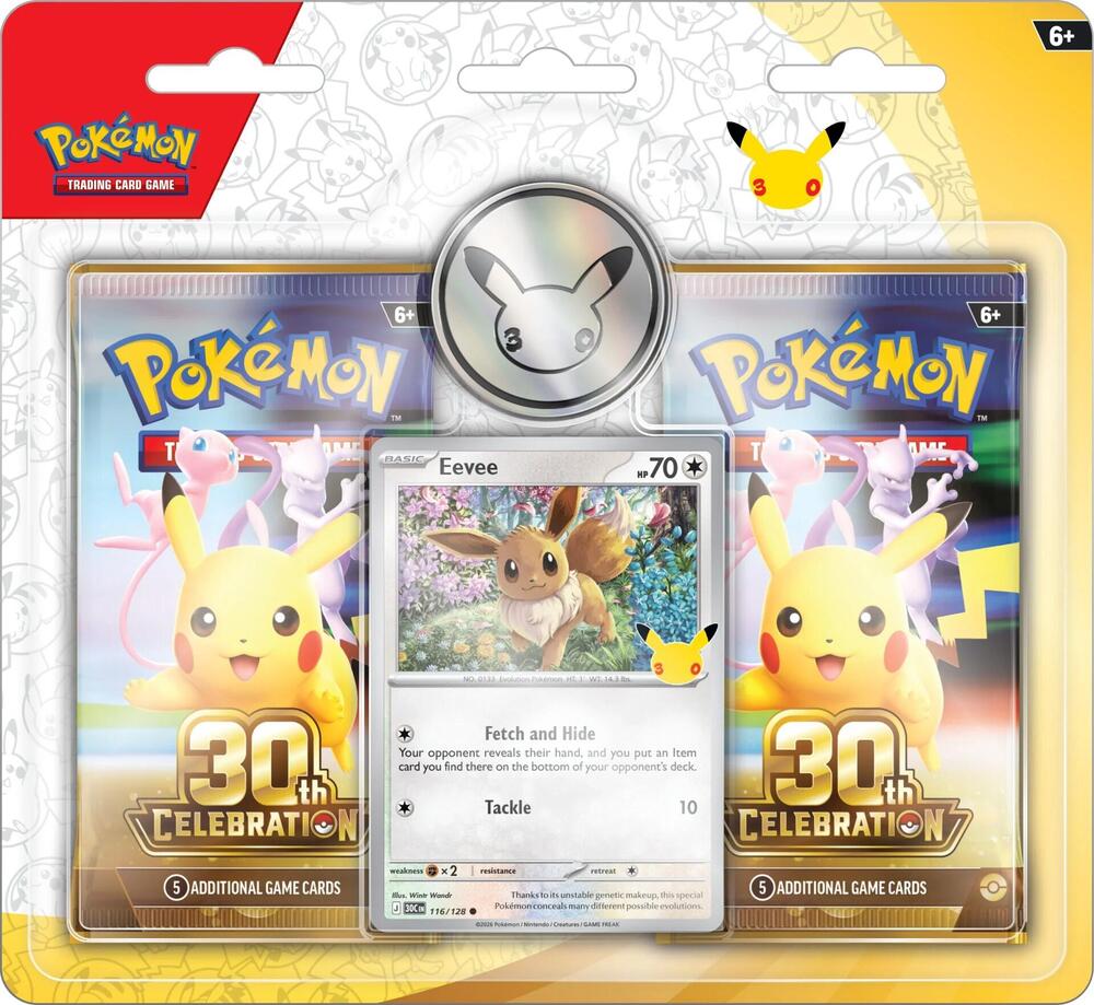 Pokémon 30th Celebration 2-Pack Blister – Englisch