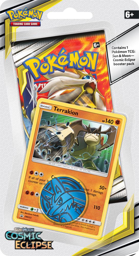 Pokémon Cosmic Eclipse Single Pack Blister [Terrakion] – Englisch