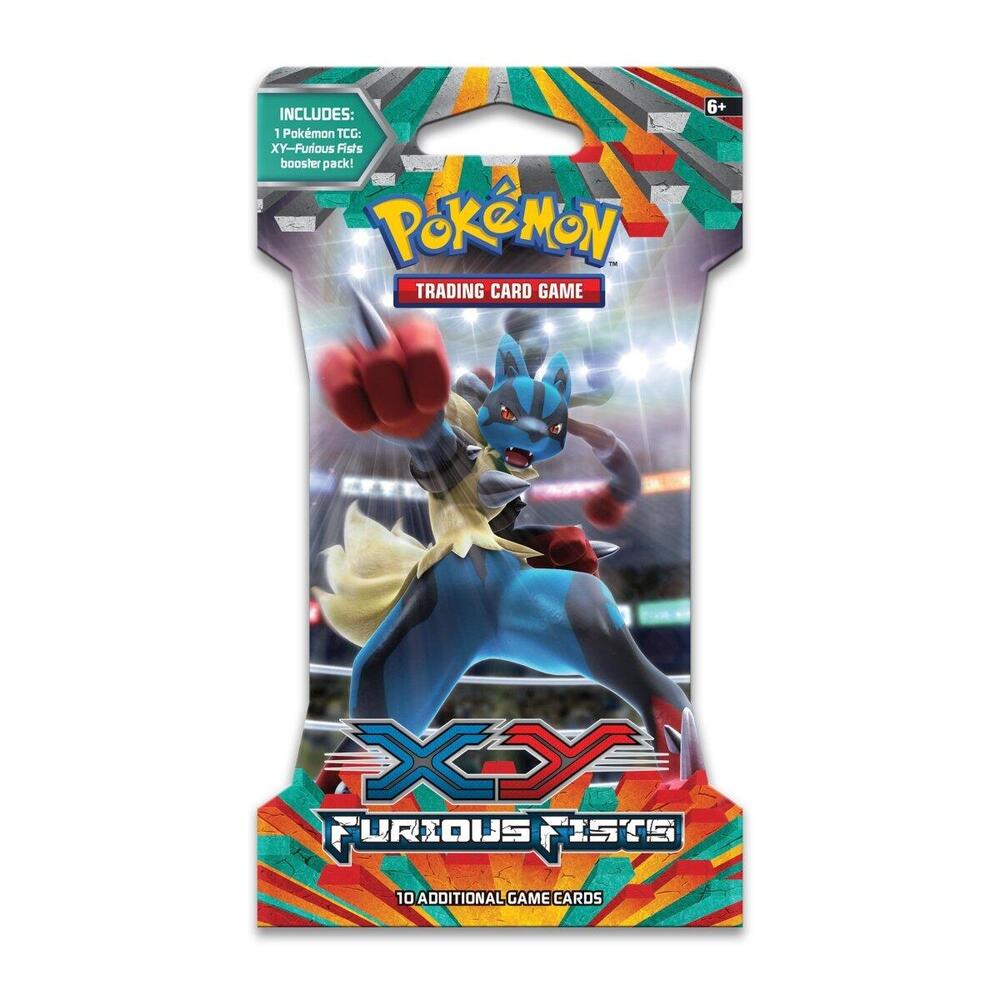 Pokémon Furious Fists Sleeved Booster Pack – Englisch