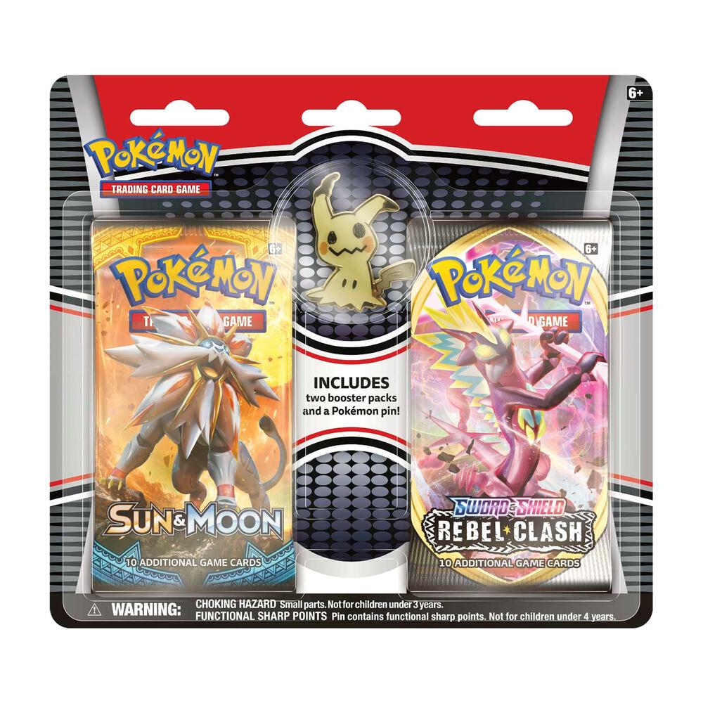Pokémon Collector's Pin Two Pack Blisters [Mimikyu] – Englisch