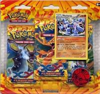 Pokémon Flashfire Three Pack Blister [Machamp] – Englisch