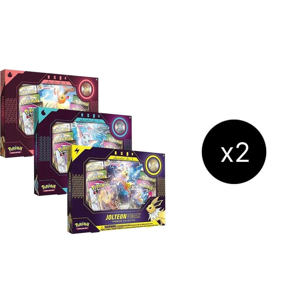 Pokémon Eevee Evolution VMAX Premium Collection Case – Englisch