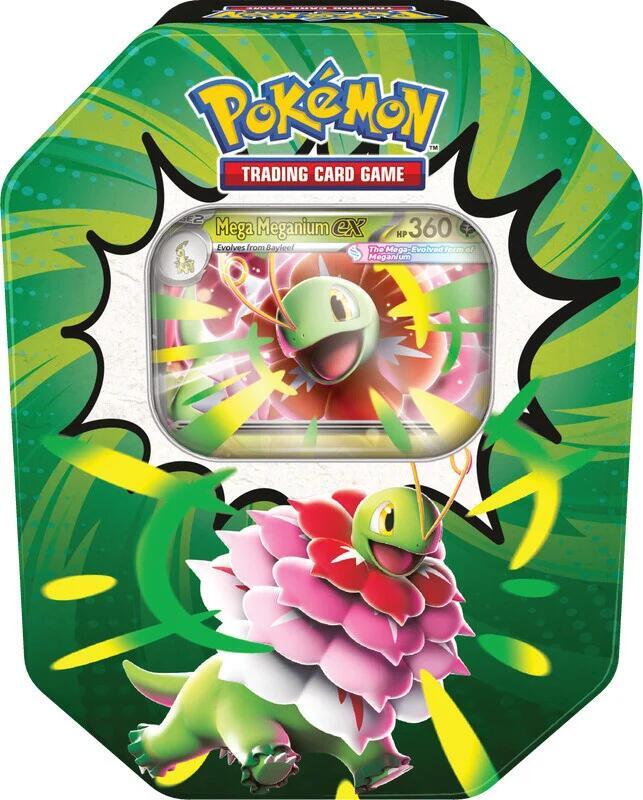 Pokémon Ascended Heroes Tin [Mega Meganium ex] – Englisch