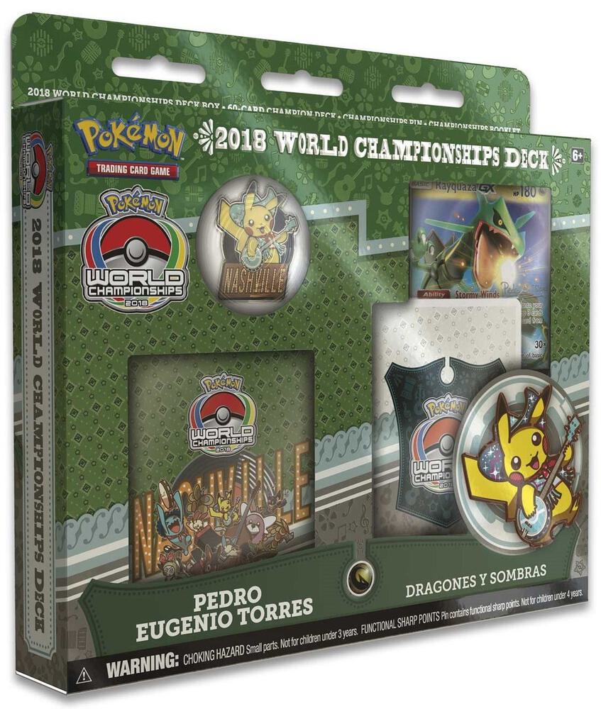 Pokémon 2018 World Championship Deck: Pedro Eugenio Torres (Dragones Y Sombras) – Englisch