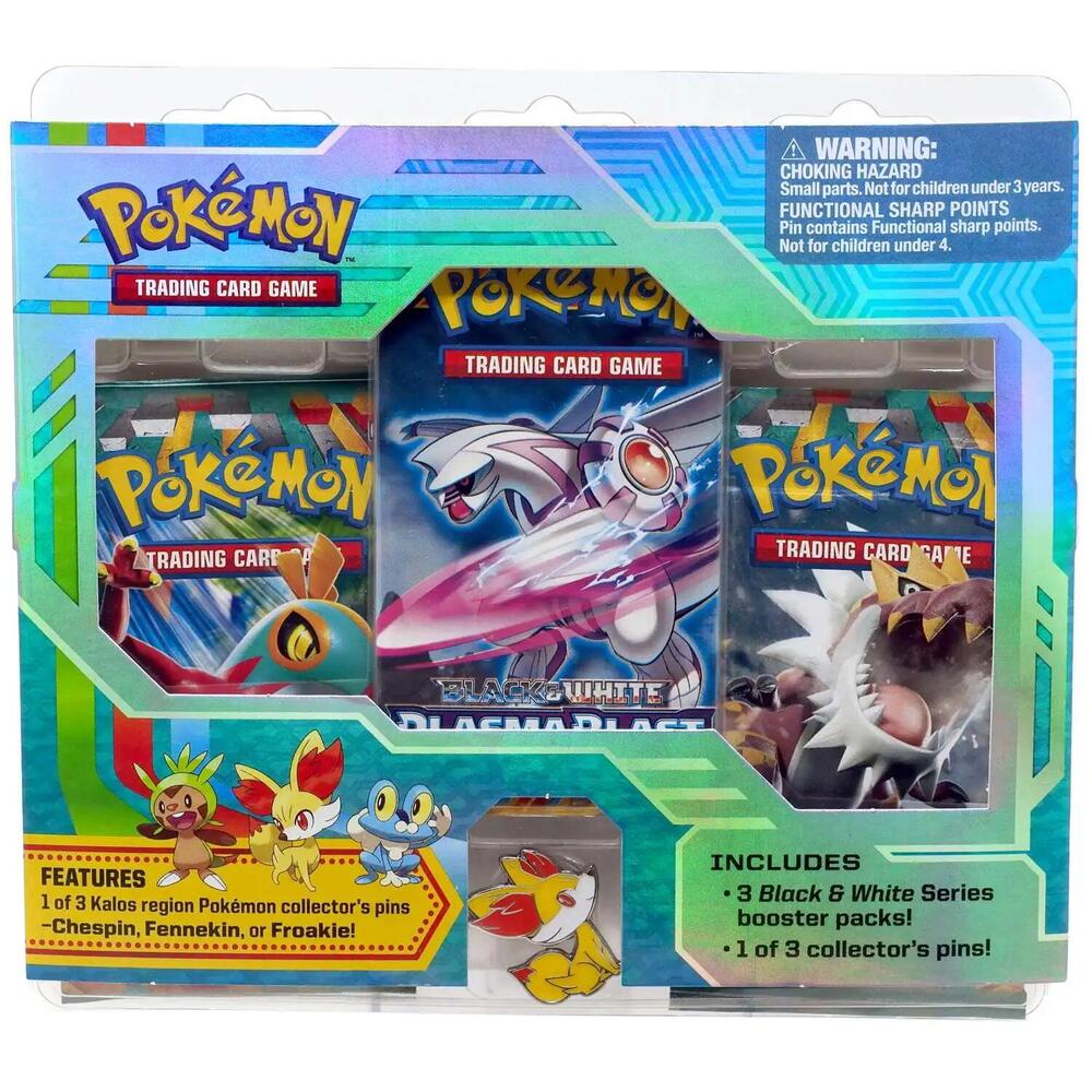 Pokémon Collector's Pin Three Pack Blisters (Fennekin) – Englisch