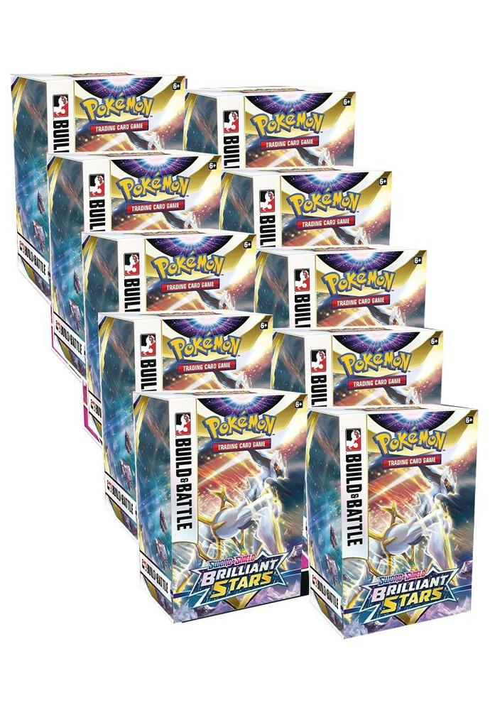 Pokémon Brilliant Stars Build & Battle Box Display – Englisch