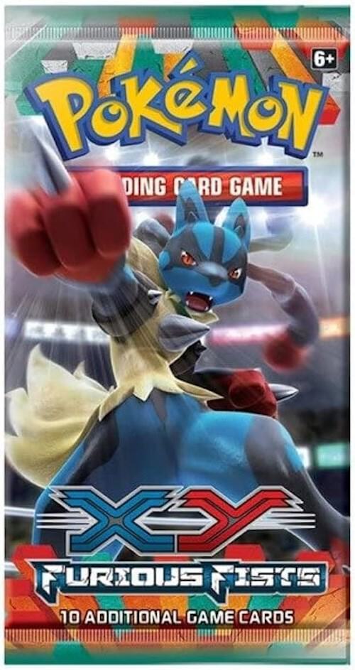 Pokémon Furious Fists Booster Pack – Englisch