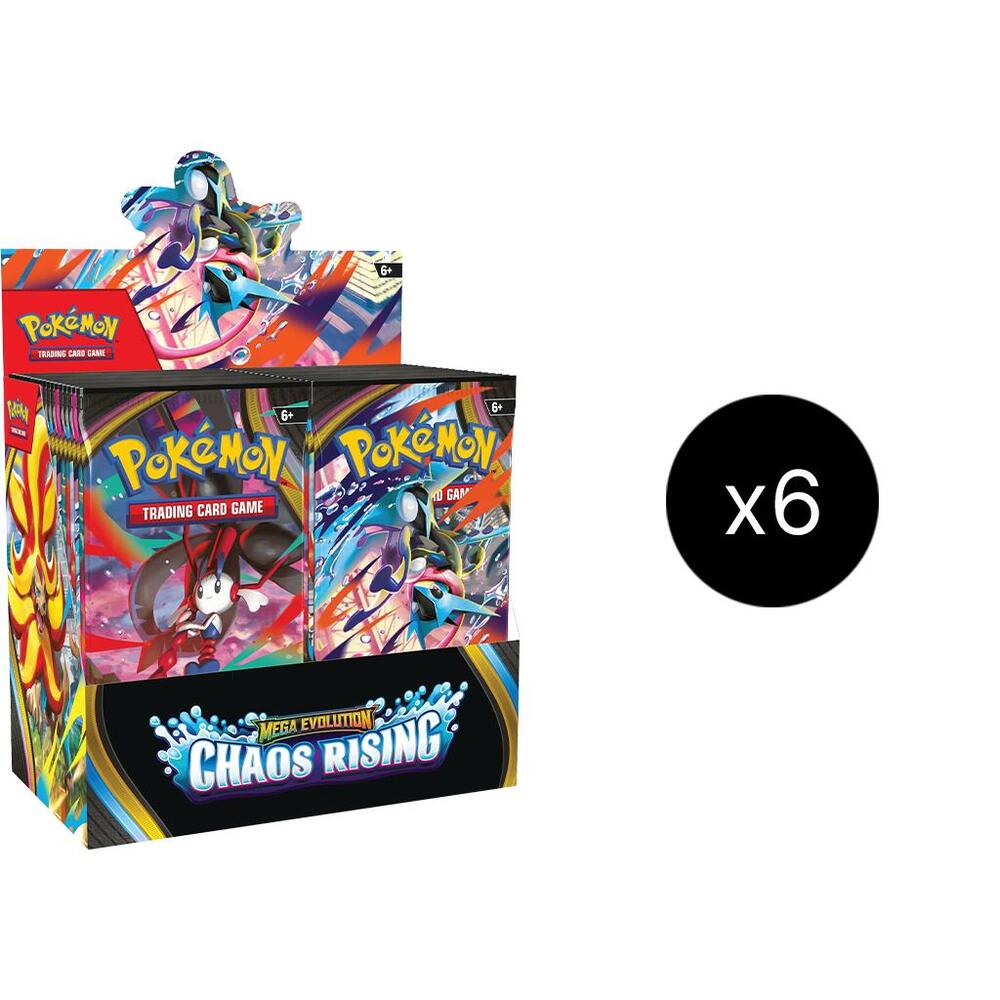 Pokémon Chaos Rising Booster Box Case – Englisch