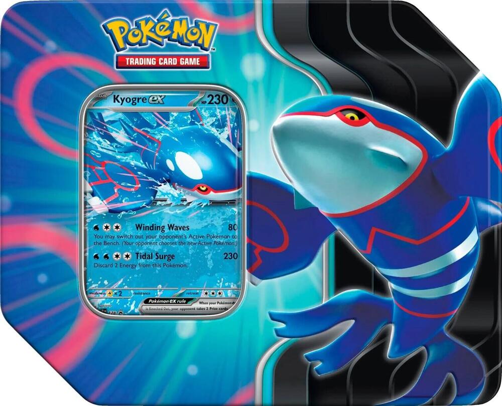 Pokémon Azure Legends Tin [Kyogre ex] – Englisch