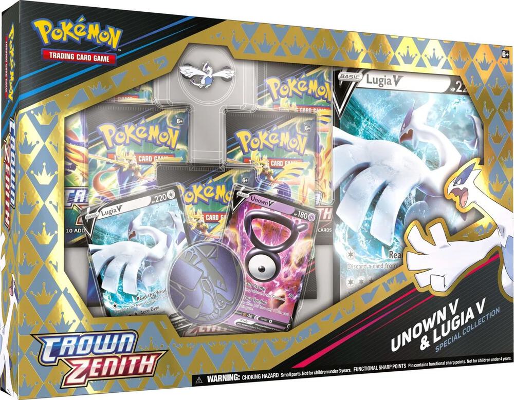 Pokémon Crown Zenith Special Collection [Unown V & Lugia V] – Englisch