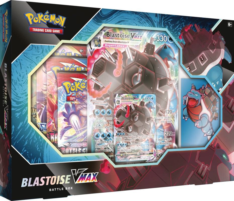 Pokémon Blastoise VMAX Battle Box – Englisch