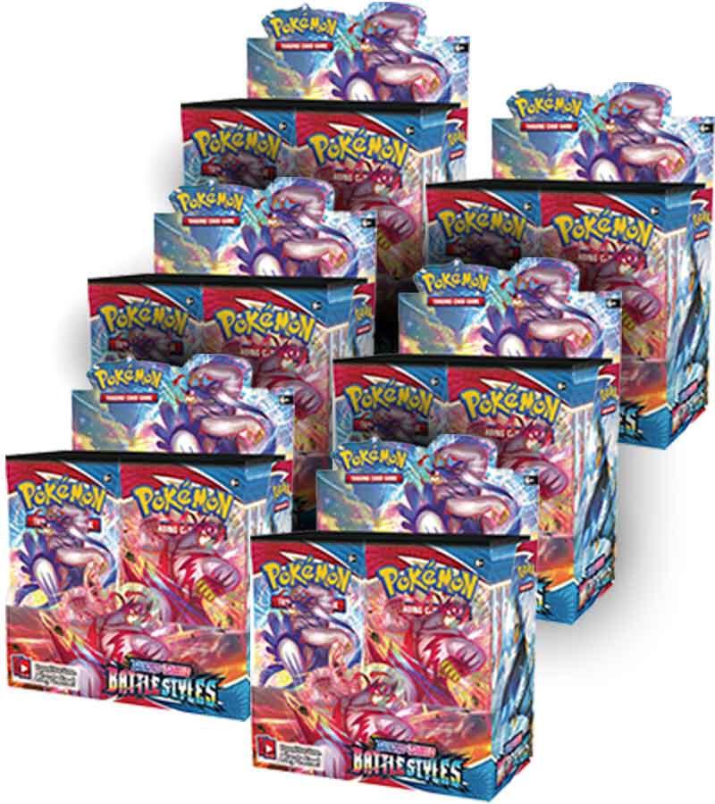 Pokémon Battle Styles Booster Box Case – Englisch
