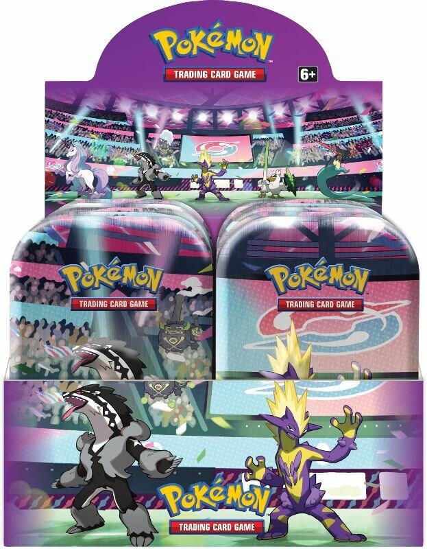 Pokémon Galar Power Mini Tin Display – Englisch