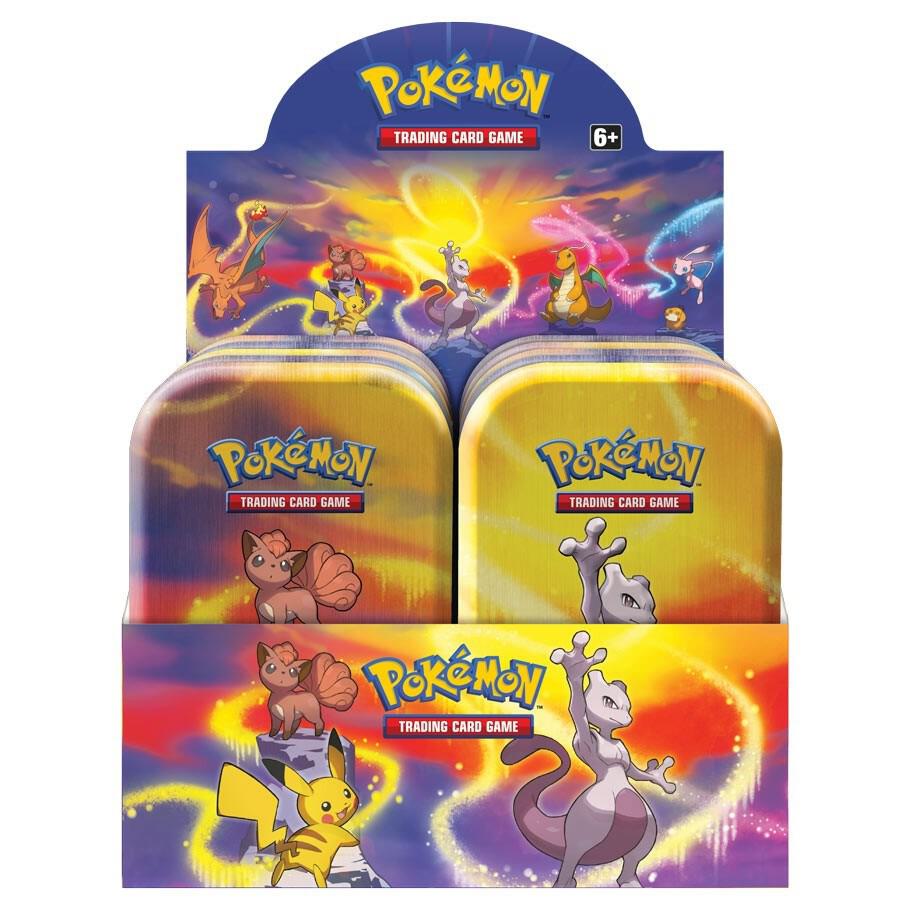Pokémon Kanto Power Mini Tin Display – Englisch