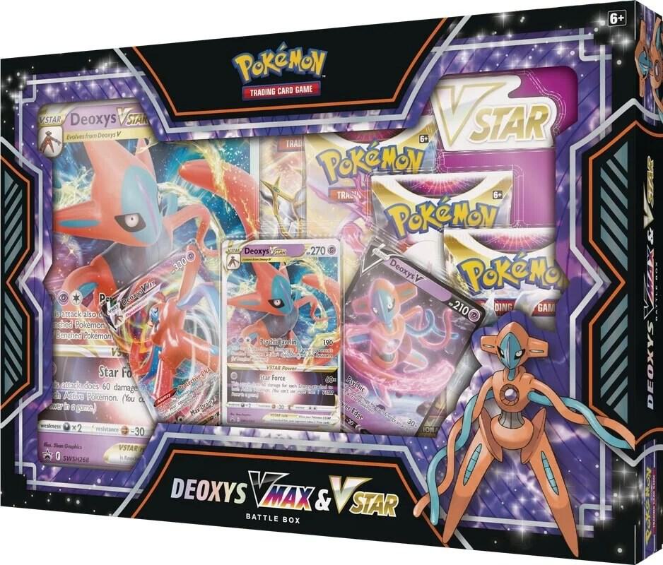 Pokémon Deoxys VMAX & VSTAR Battle Box – Englisch