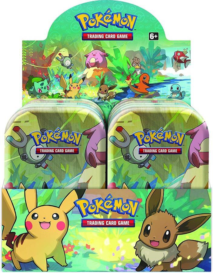 Pokémon Kanto Friends Mini Tin Display – Englisch
