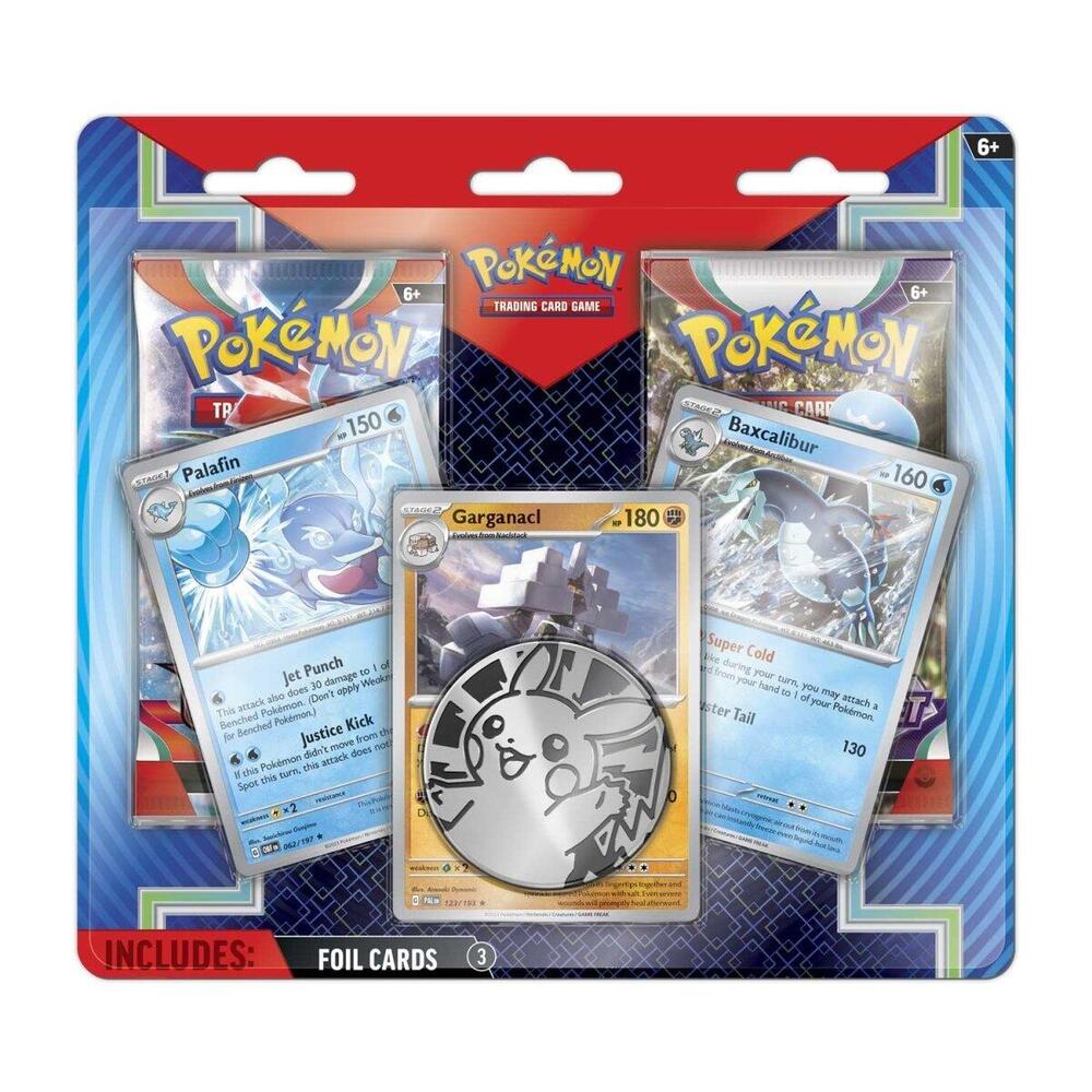 Pokémon Enhanced 2-Pack Blister Pack [Palafin, Baxcalibur & Garganacl] – Englisch