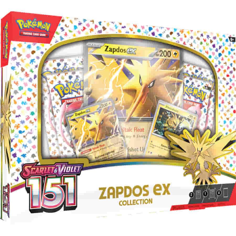 Pokémon 151: Zapdos ex Collection – Englisch
