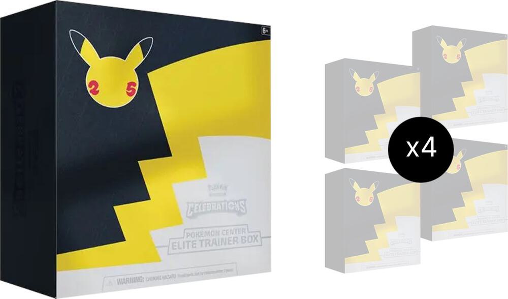 Pokémon Celebrations Pokemon Center Elite Trainer Box Case (Exclusive) – Englisch