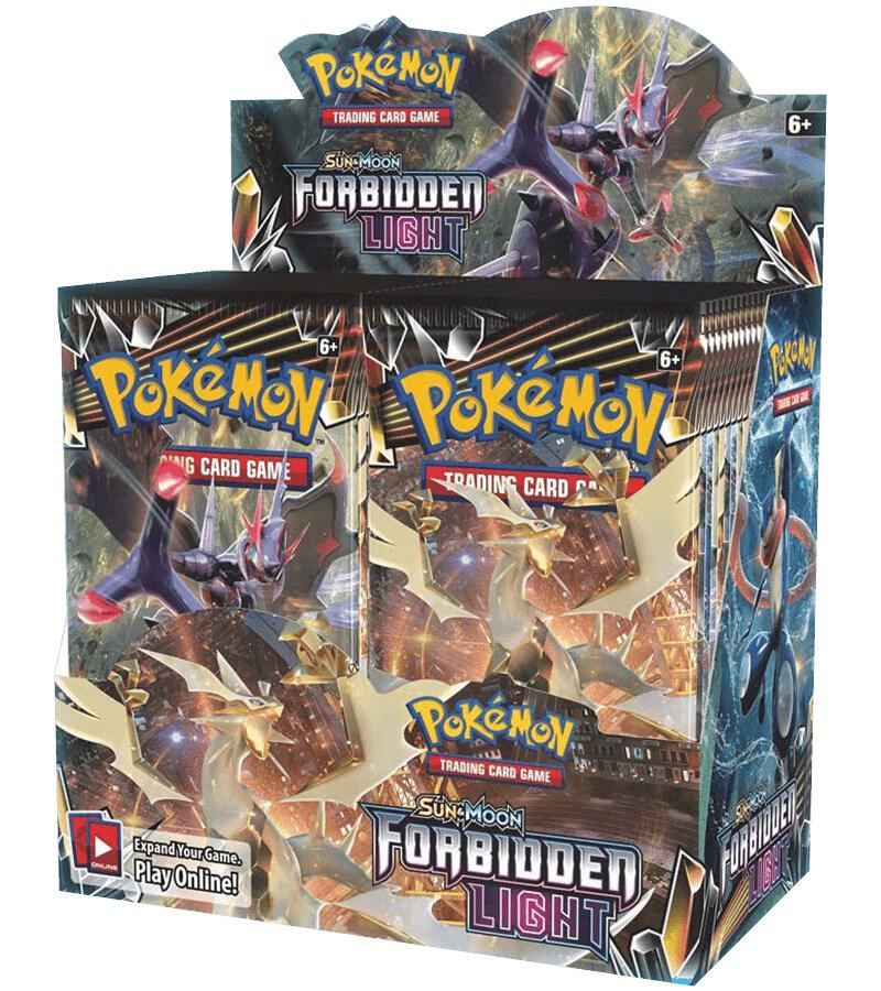 Pokémon Forbidden Light Booster Box – Englisch