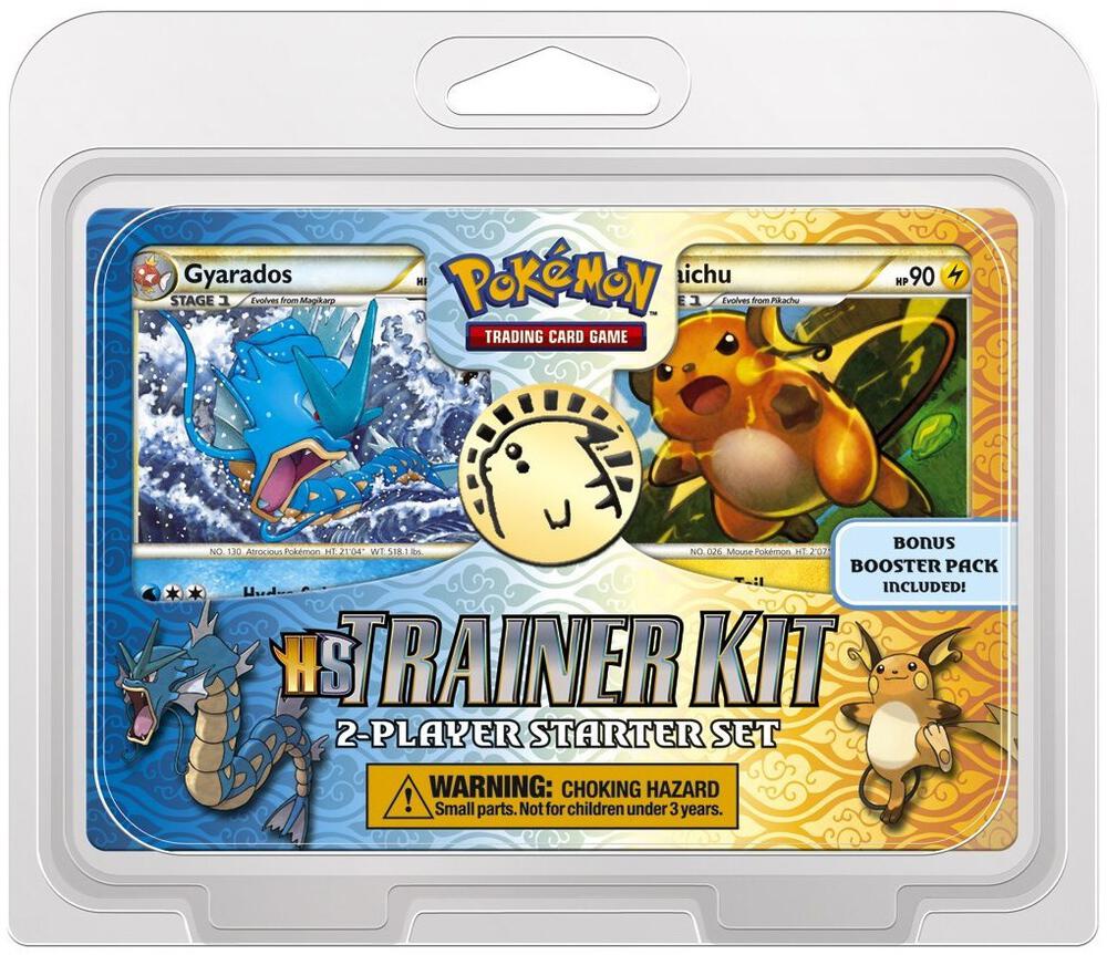 Pokémon HGSS Trainer Kit [Gyarados & Raichu] – Englisch