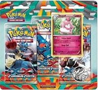 Pokémon Furious Fists 3 Pack Blister [Slurpuff] – Englisch
