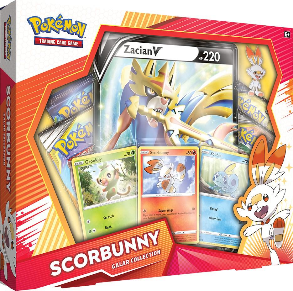 Pokémon Galar Collection [Scorbunny] - with Zacian V – Englisch