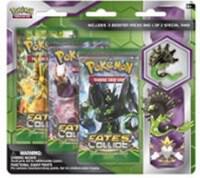 Pokémon Fates Collide Three Pack Pin Blisters [Zygarde] – Englisch