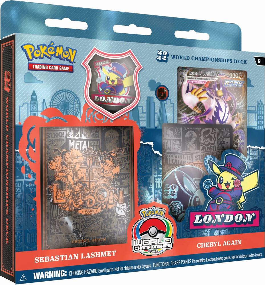 Pokémon 2022 World Championship Deck: Sebastian Lashmet (Cheryl Again) – Englisch