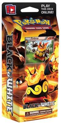 Pokémon Black & White Theme Deck - "Red Frenzy" [Emboar] – Englisch