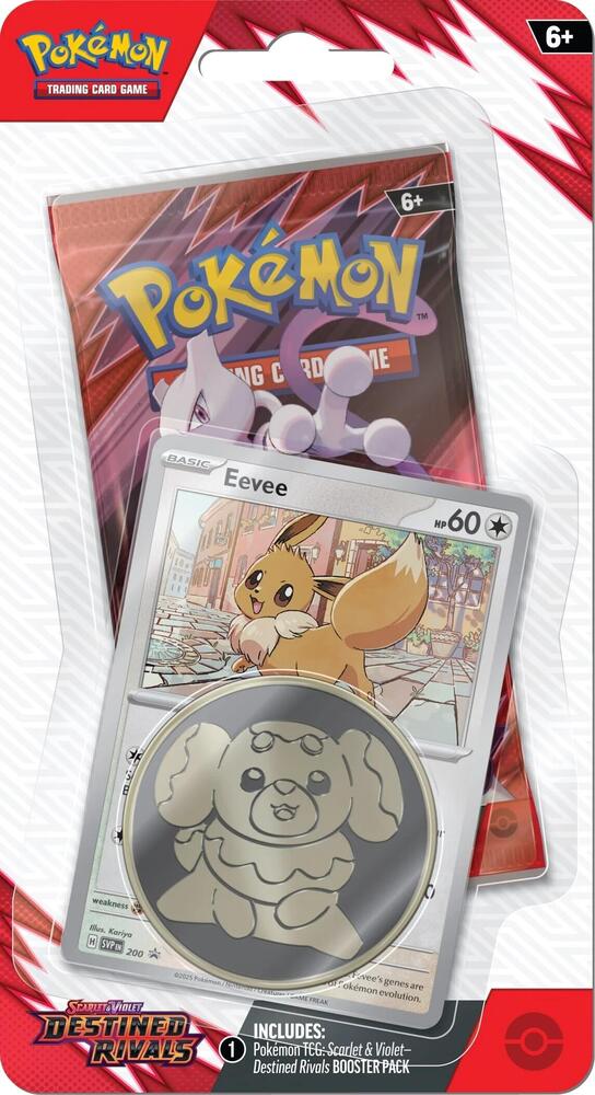 Pokémon Destined Rivals Single Pack Blister [Eevee] – Englisch