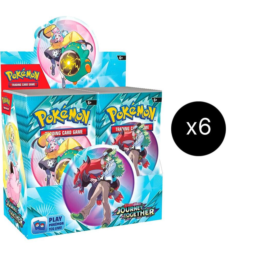Pokémon Journey Together Booster Box Case – Englisch