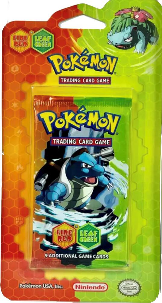 Pokémon FireRed & LeafGreen Single Pack Blister – Englisch