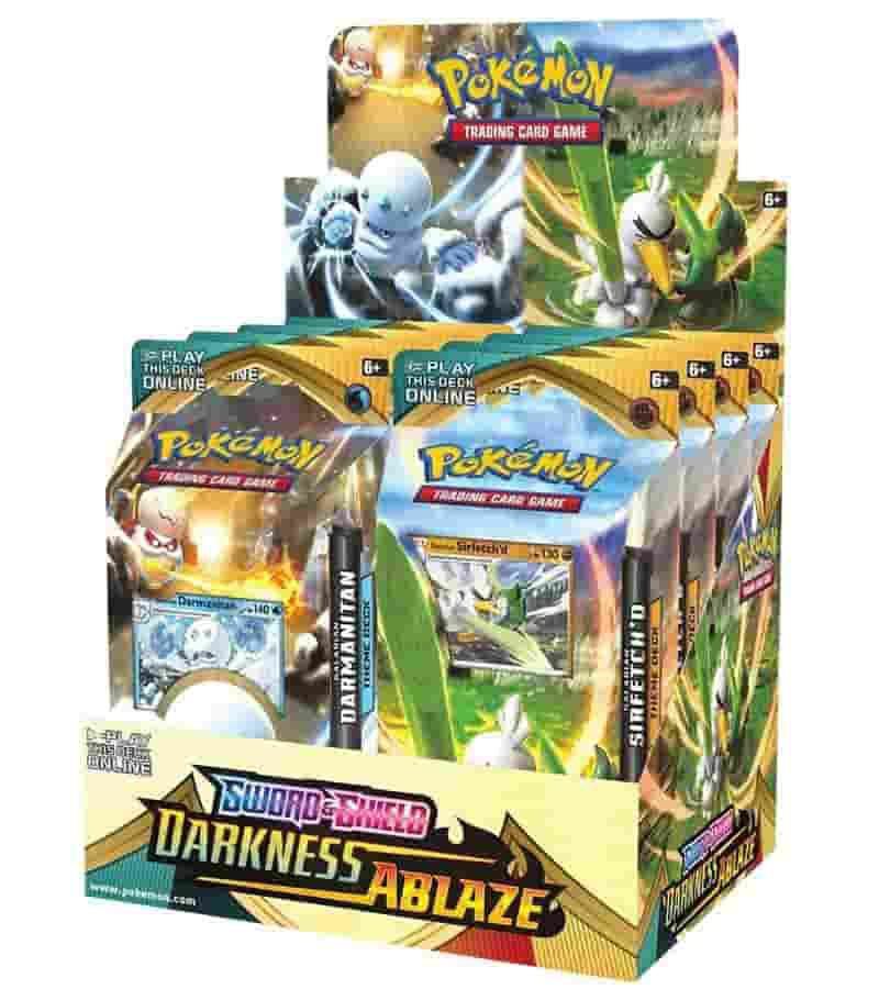 Pokémon Darkness Ablaze Theme Deck Display – Englisch