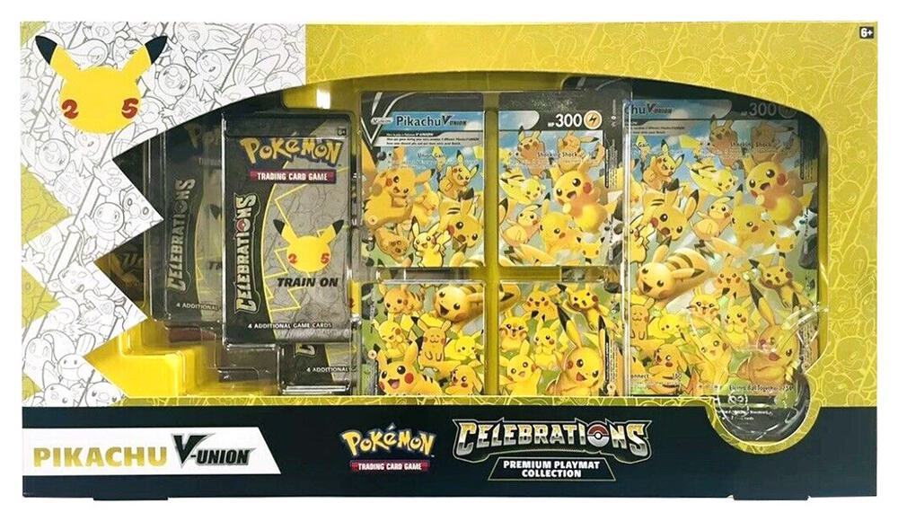 Pokémon Celebrations Premium Playmat Collection [Pikachu V-UNION] – Englisch