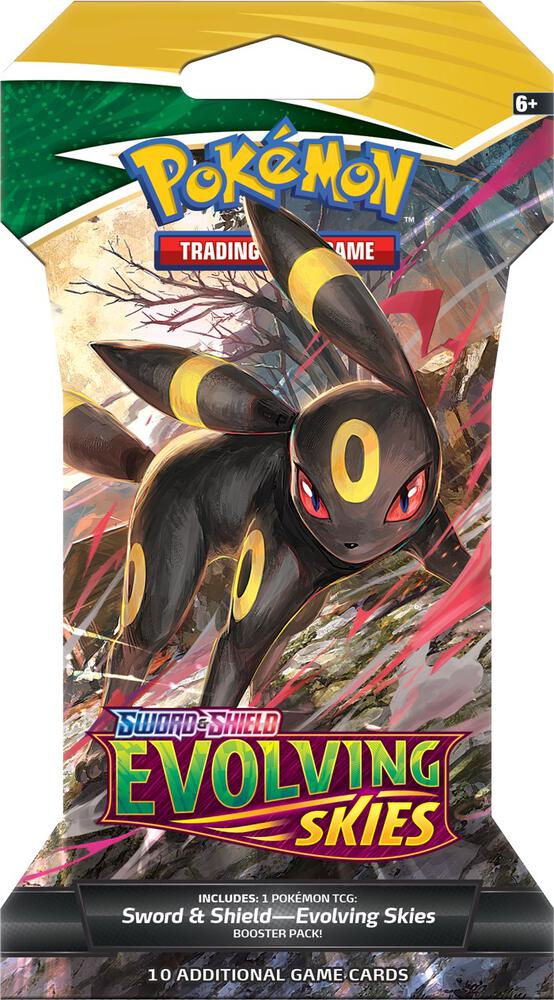 Pokémon Evolving Skies Sleeved Booster Pack – Englisch