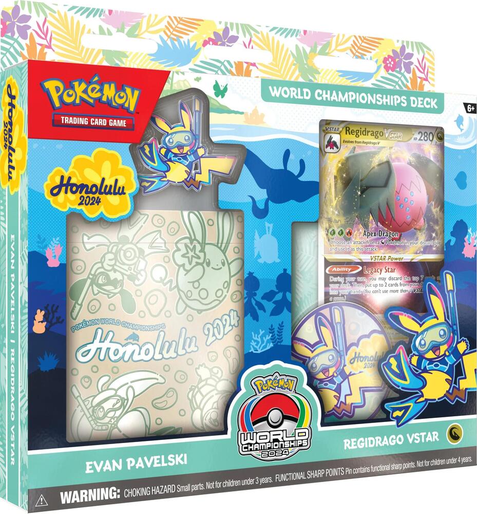 Pokémon 2024 World Championship Deck: Evan Pavelski (Regidrago VSTAR) – Englisch