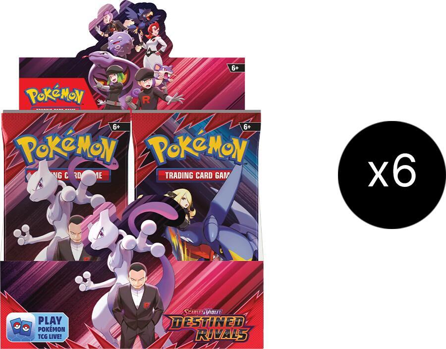 Pokémon Destined Rivals Booster Box Case – Englisch
