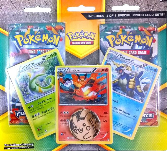 Pokémon Furious Fists 2 Pack Blister [Unova Trio] – Englisch