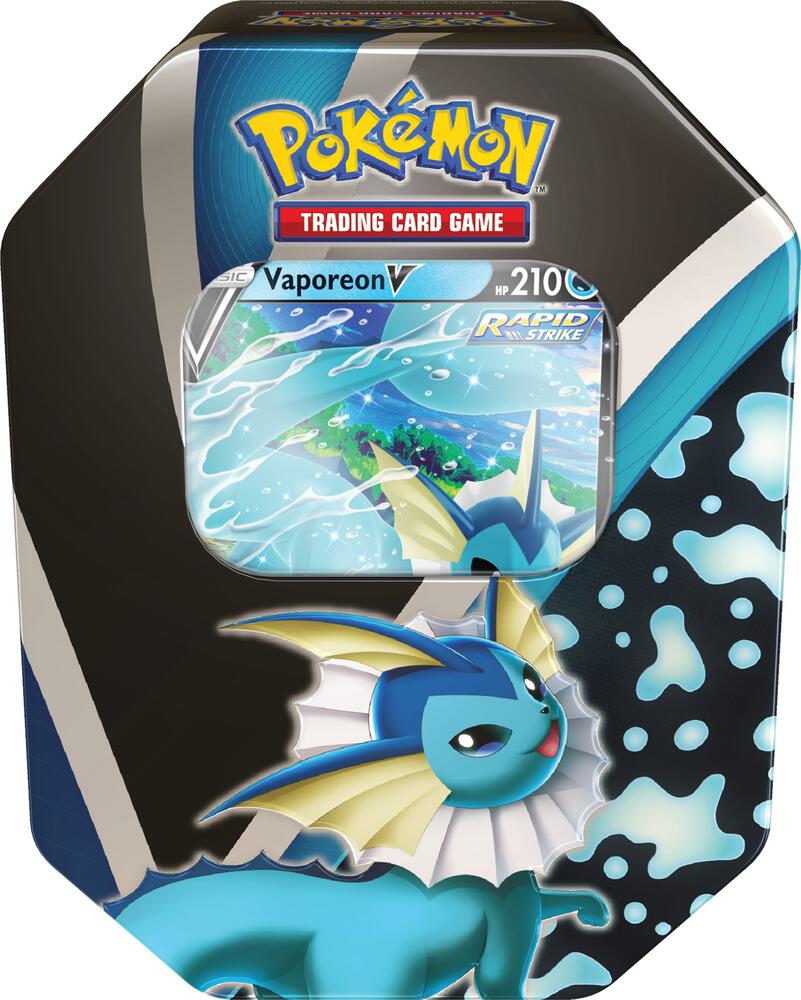 Pokémon Eevee Evolutions Tin [Vaporeon V] – Englisch