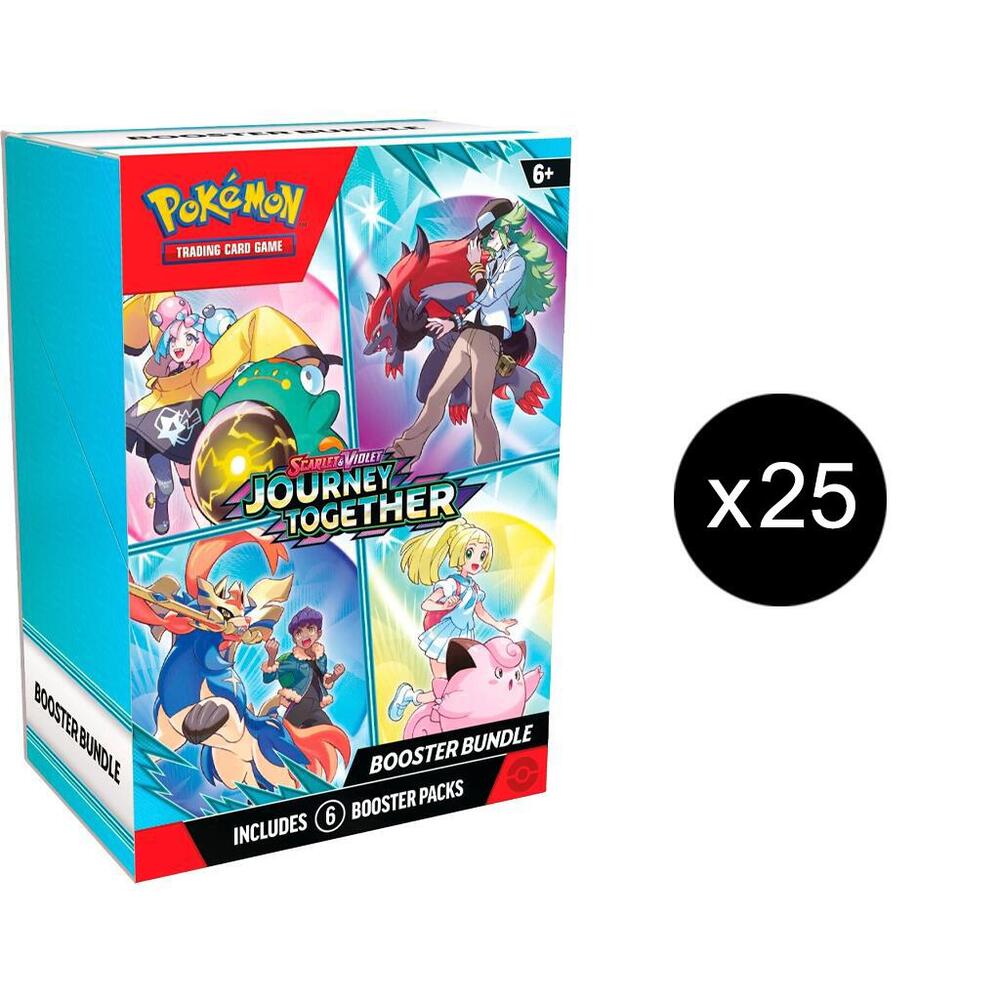 Pokémon Journey Together Booster Bundle Case – Englisch