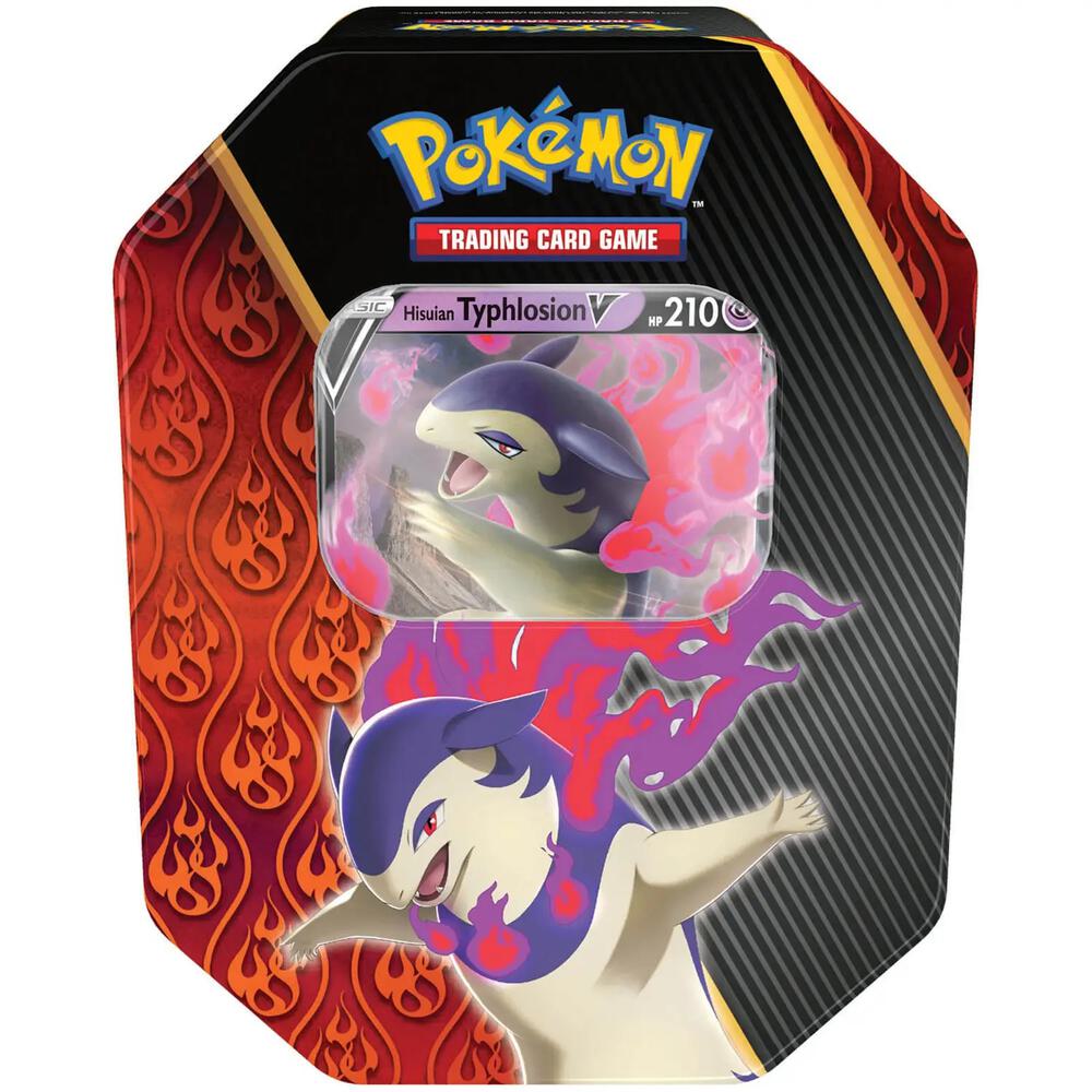 Pokémon Divergent Powers Tin [Hisuian Typhlosion V] (International Version) – Englisch