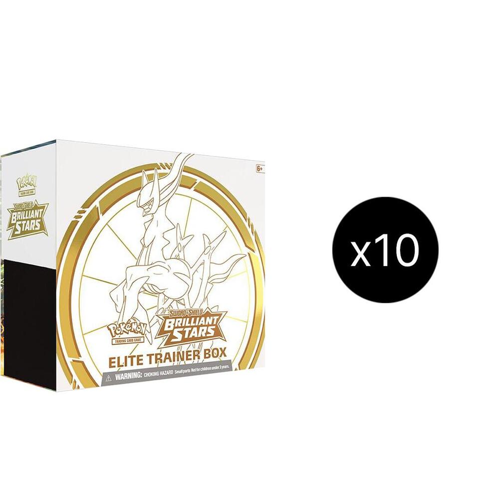 Pokémon Brilliant Stars Elite Trainer Box Case – Englisch