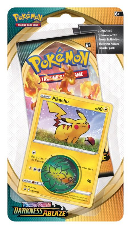 Pokémon Darkness Ablaze Single Pack Blister [Pikachu] – Englisch