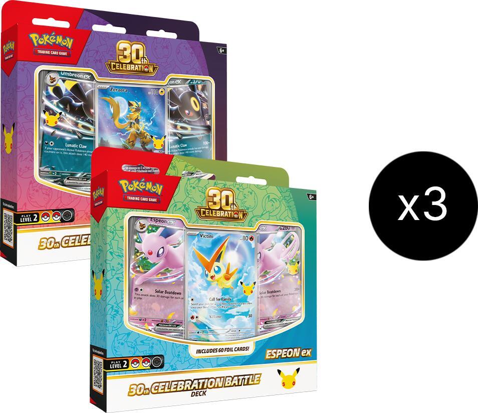 Pokémon 30th Celebration Battle Deck Case – Englisch