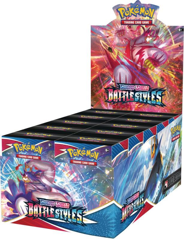 Pokémon Battle Styles Build & Battle Box Display – Englisch