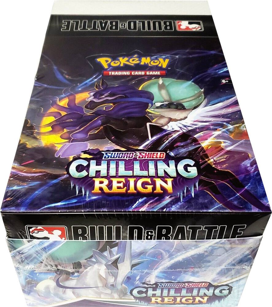 Pokémon Chilling Reign Build & Battle Box Display – Englisch