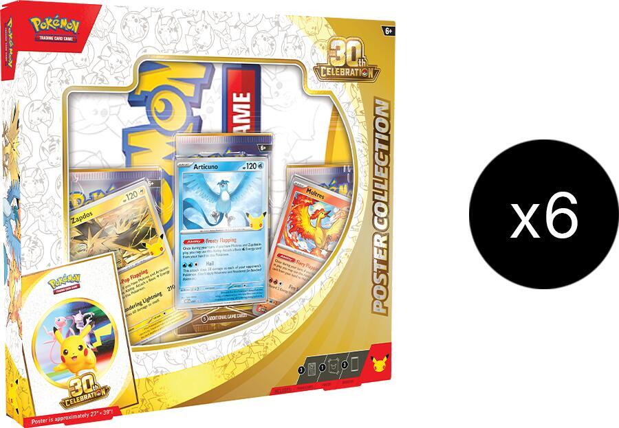 Pokémon 30th Celebration Poster Collection Case – Englisch