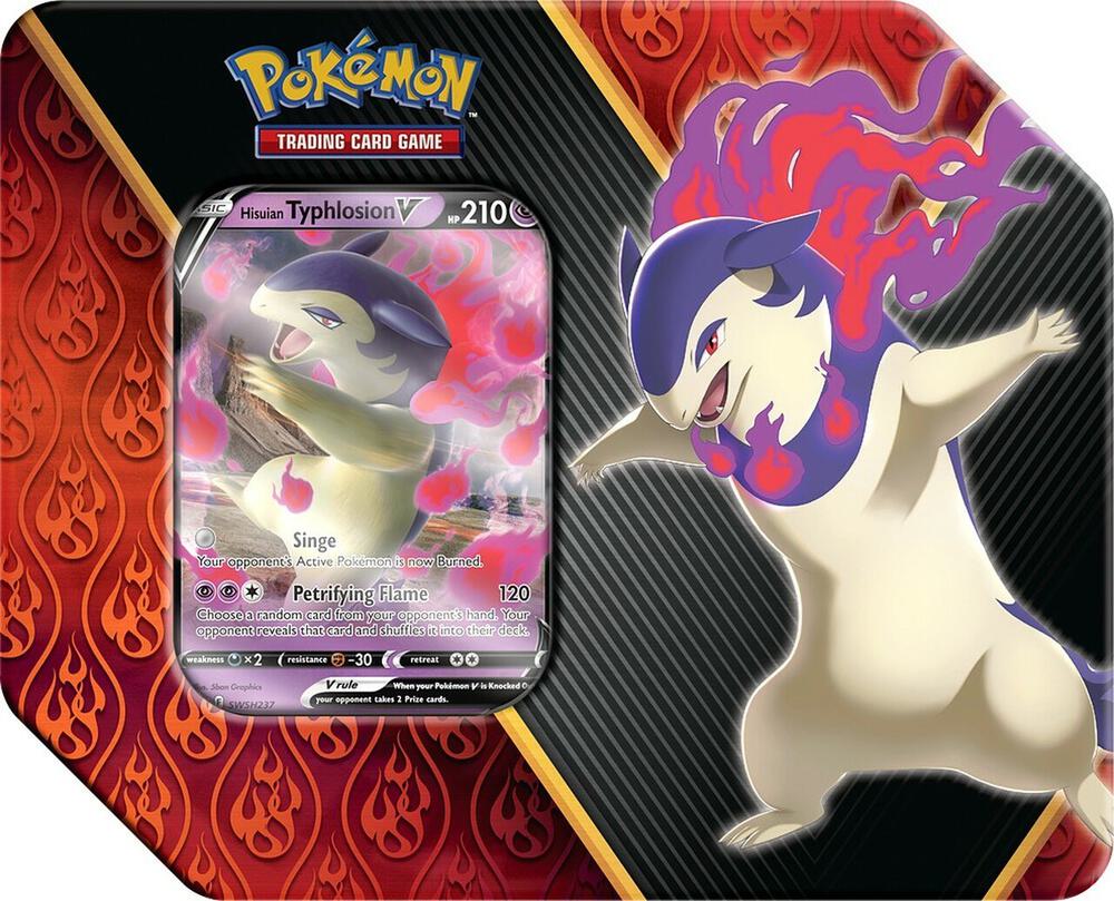 Pokémon Divergent Powers Tin [Hisuian Typhlosion V] – Englisch