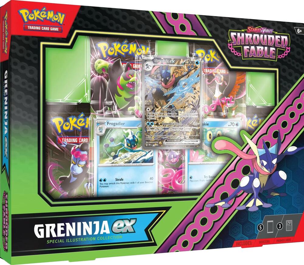 Pokémon Greninja ex Special Illustration Collection – Englisch